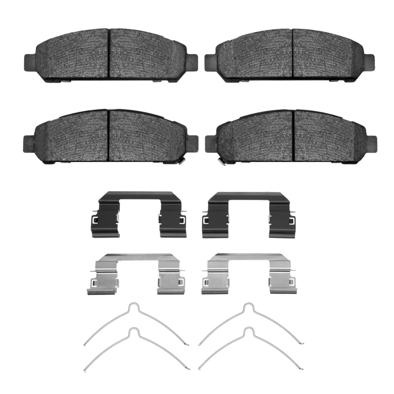 Toyota Venza Brake Pads - Front - R1 Concepts - Semi Met - `09-`15